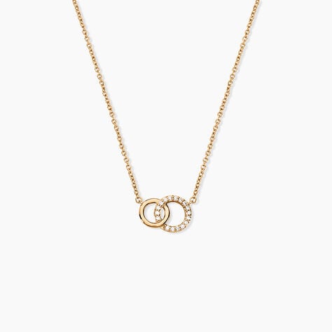 Collier Poeae Plaqué Or Jaune Oxyde De Zirconium - Colliers avec pierres Femme | Marc Orian