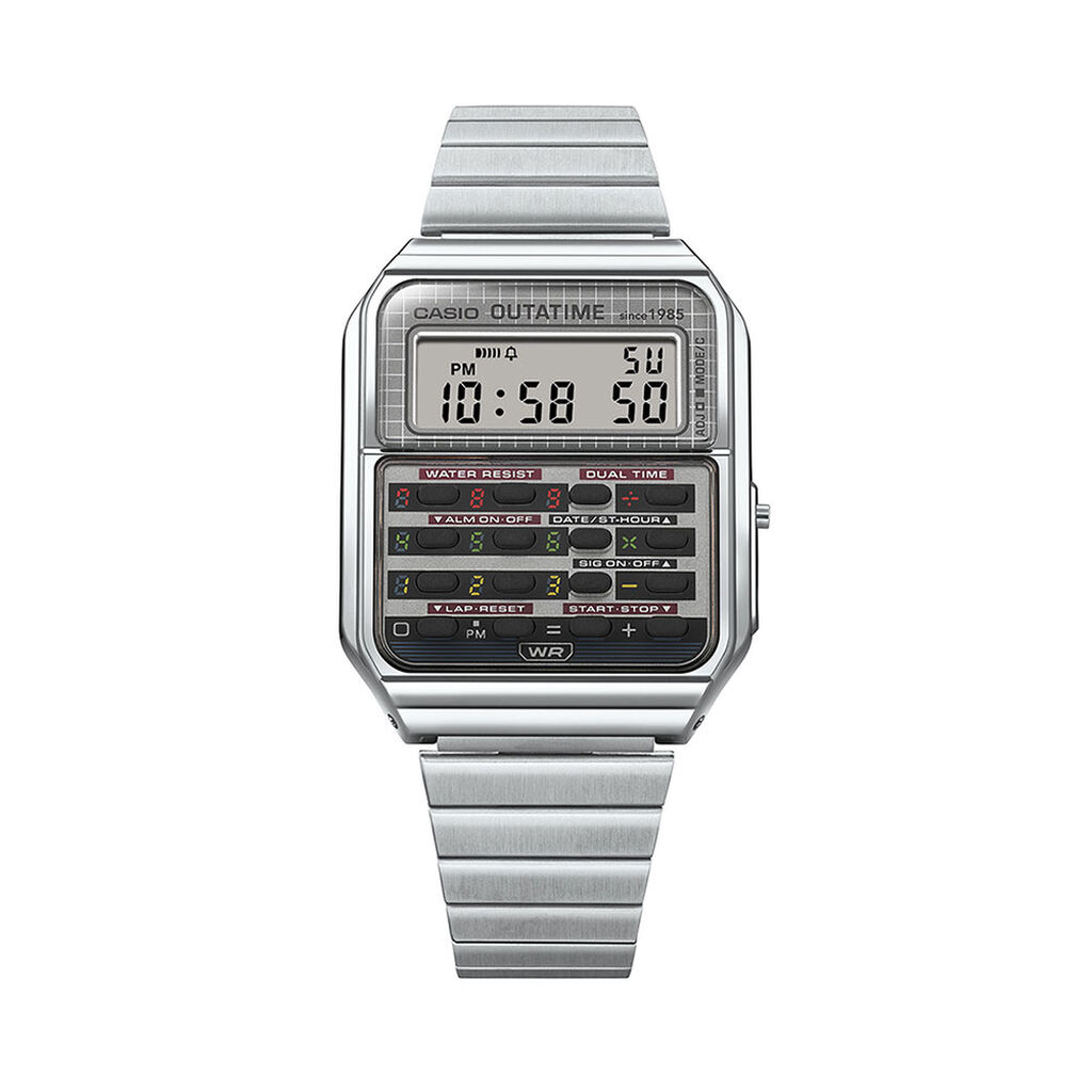 Montre Casio Collection Casio Back To The Future Gris - Nouveautés Unisex | Marc Orian
