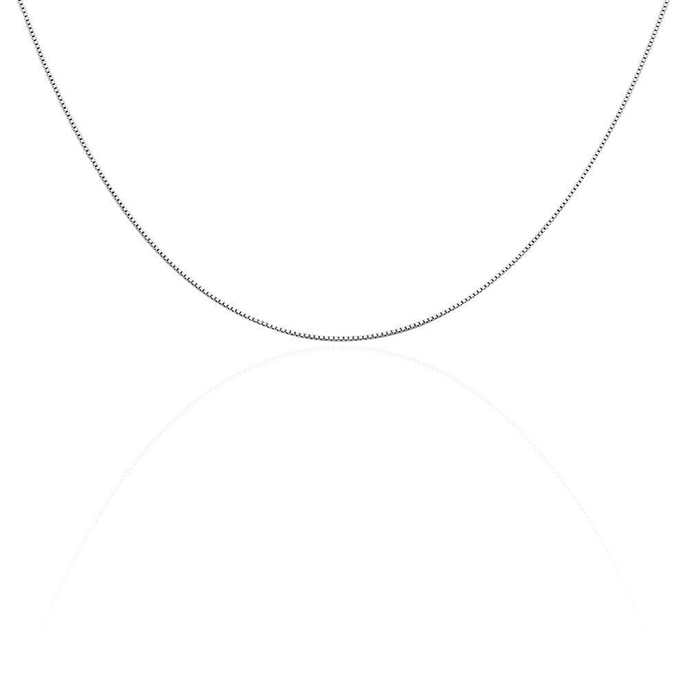 Chaîne Alyze Argent Blanc - Chaines Femme | Marc Orian