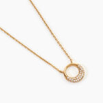 Collier Shiny Et Bold Plaqu&eacute; Or Jaune Oxyde De Zirconium - Colliers avec pierres Femme | Marc Orian