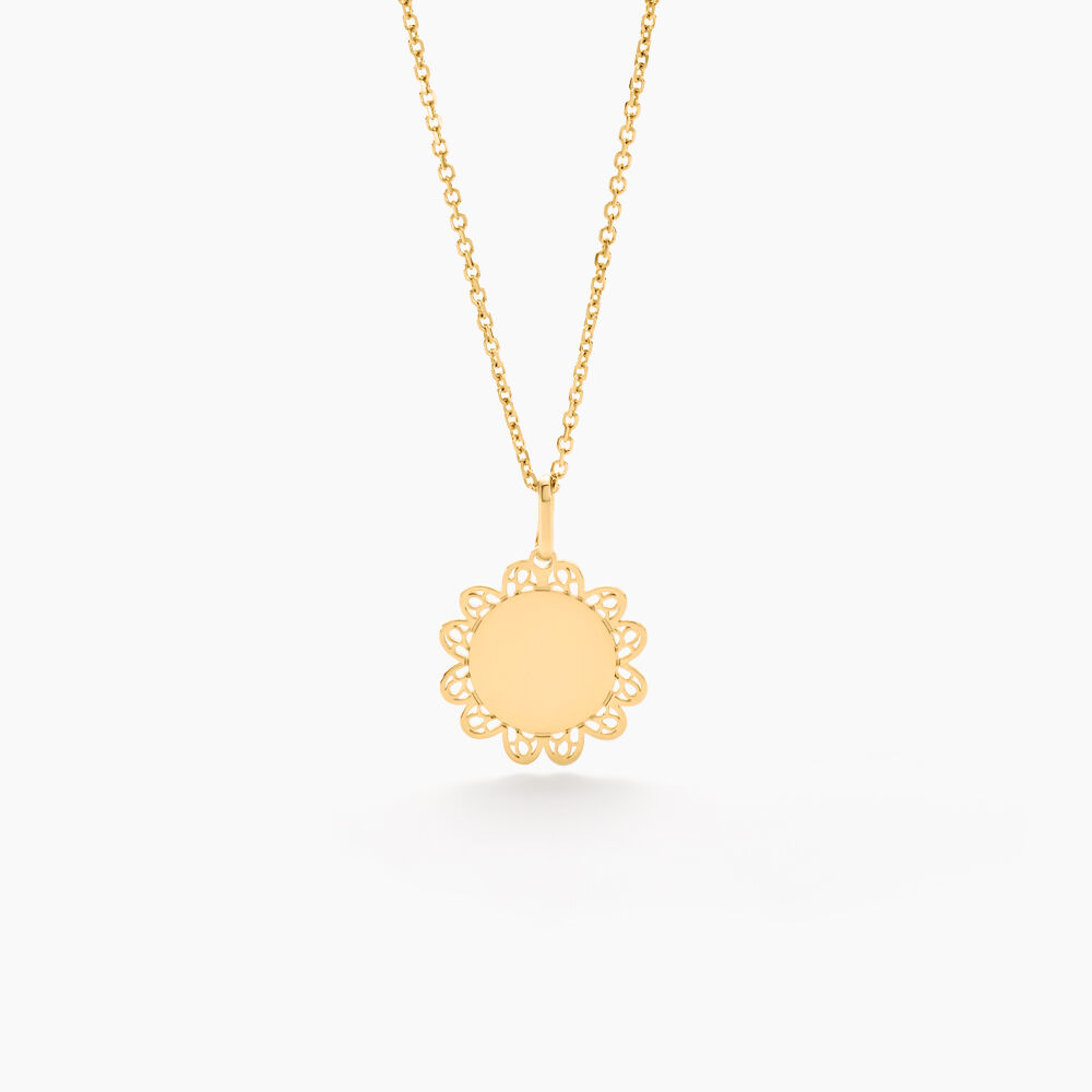 Pendentif Griffith Or Jaune - Pendentifs Famille | Marc Orian