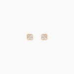 Boucles D'Oreilles Puces Magella Plaqu&eacute; Or Jaune Oxyde De Zirconium - Puces Femme | Marc Orian