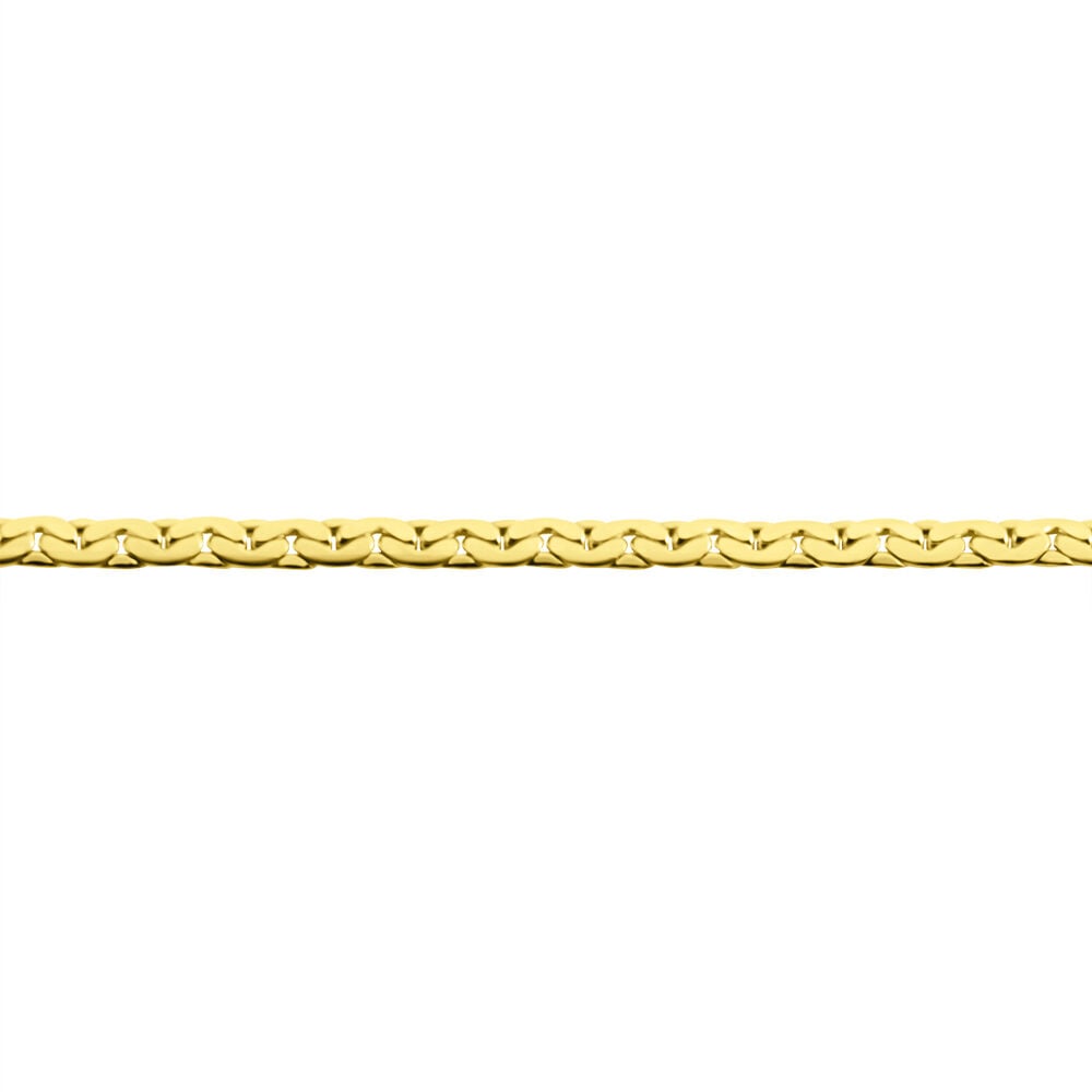 Bracelet Ivy Maille Haricot Or Jaune - Bracelets mailles Femme | Marc Orian