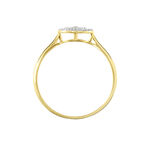 Bague Or Jaune Cristen Oxyde De Zirconium - Solitaires Femme | Marc Orian