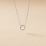 Collier Peytone Argent Blanc - Colliers fantaisie Femme | Marc Orian