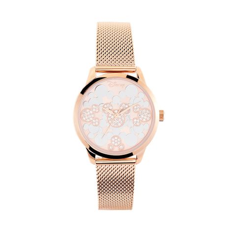 Montre Disney Doré Rose - Montres Femme | Marc Orian
