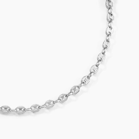 Collier Carrus Argent Blanc - Chaines Homme | Marc Orian