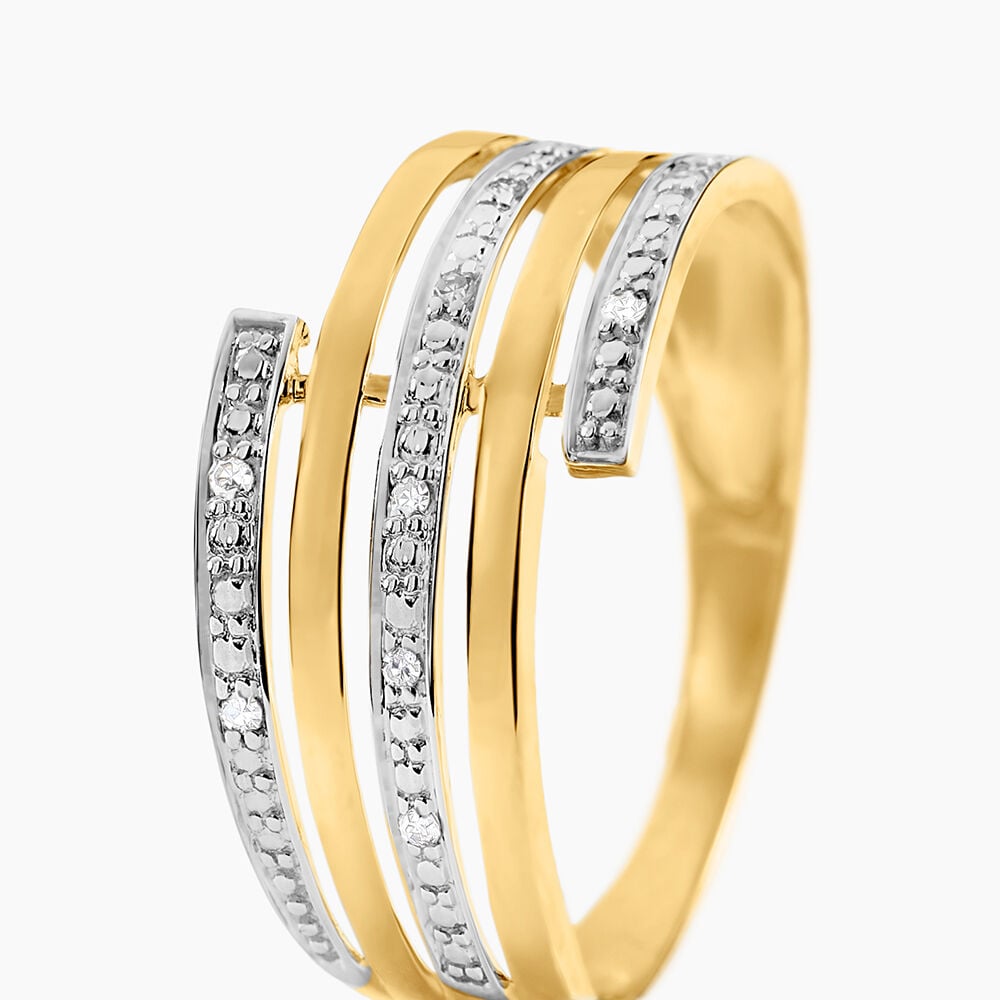 Bague Eleonore Or Jaune Diamant - Parures de mariage Femme | Marc Orian