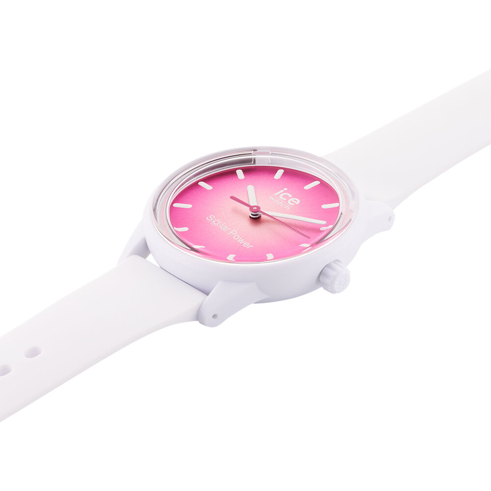 Montre Ice Watch Solar Power Blanc - Montres étanches Femme | Marc Orian