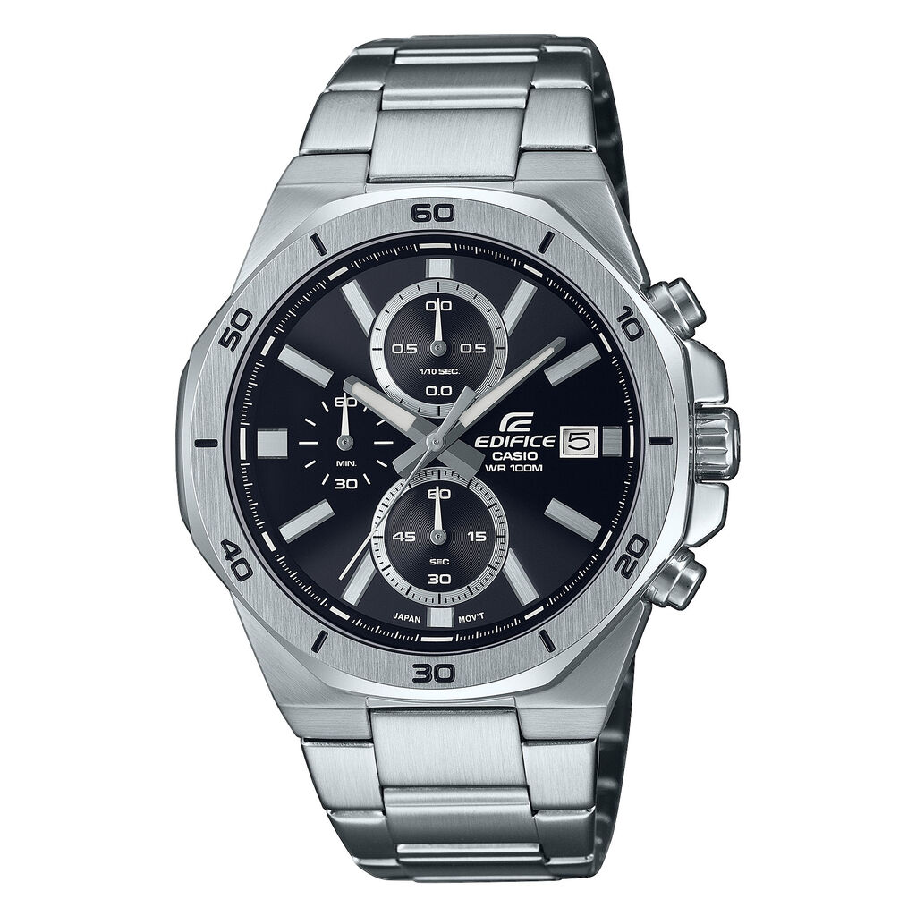 Montre Casio Edifice Noir - Montres étanches Homme | Marc Orian