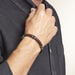 Bracelet Acier Blanc Jeff - Bracelets cuir Homme | Marc Orian