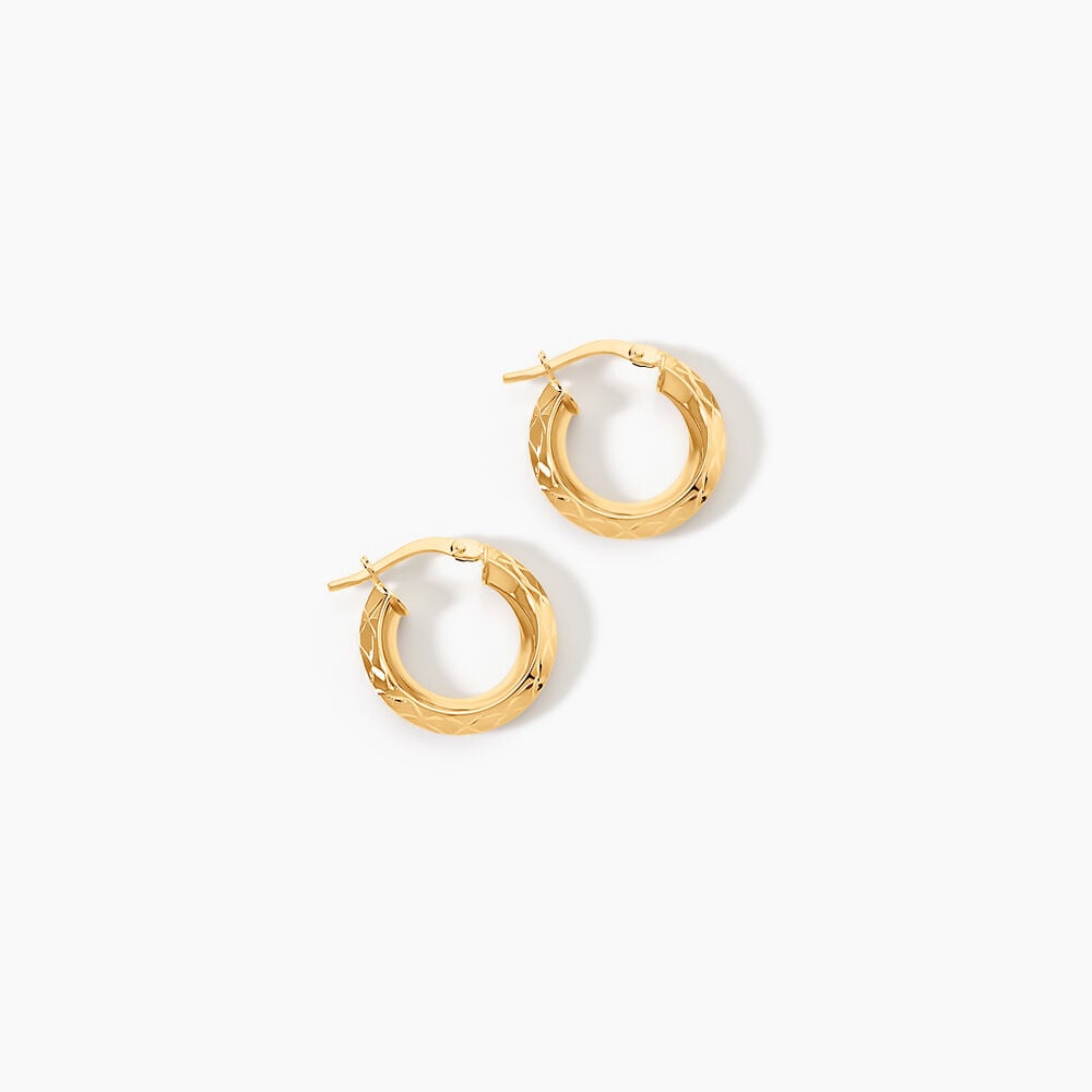 Cr&eacute;oles Roxanna Or Jaune - Cr&eacute;oles Femme | Marc Orian