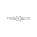 Bague Harem Or Rose Oxyde - Solitaires Femme | Marc Orian