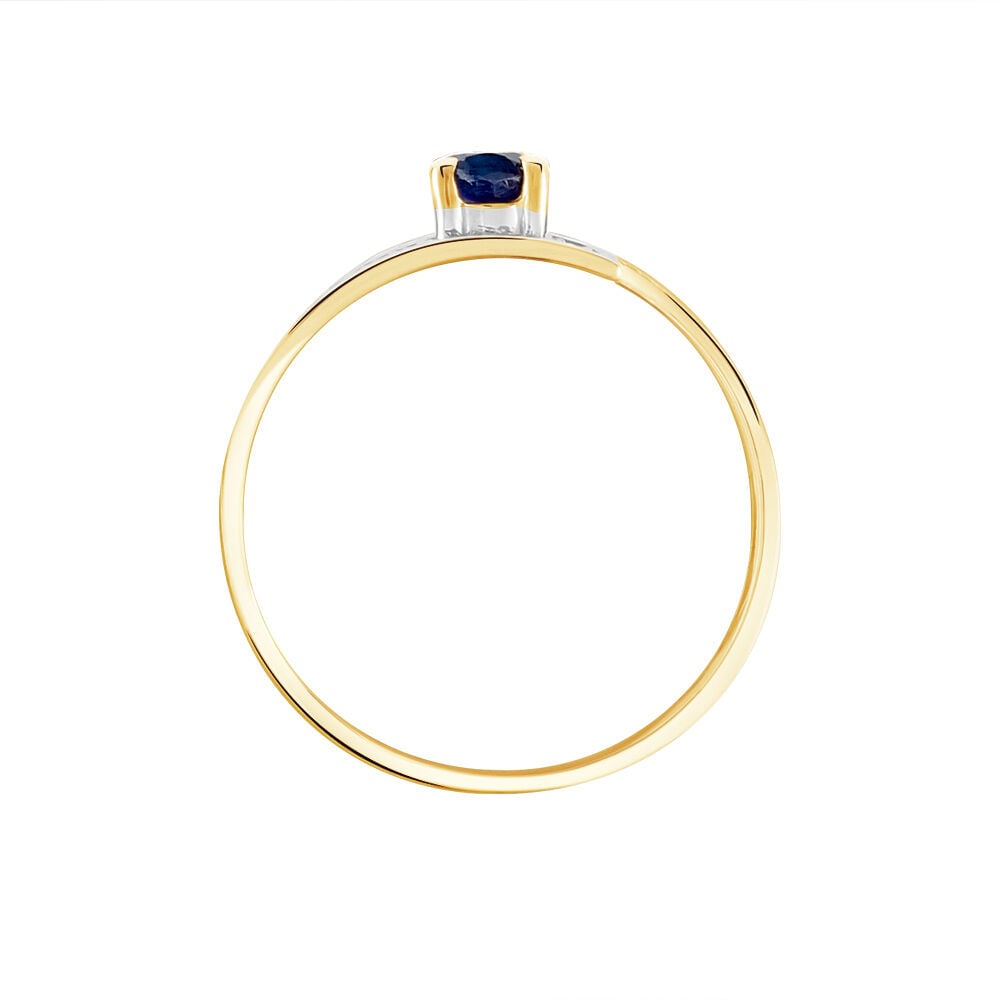 Bague Taila Or Jaune Saphir - Solitaires Femme | Marc Orian