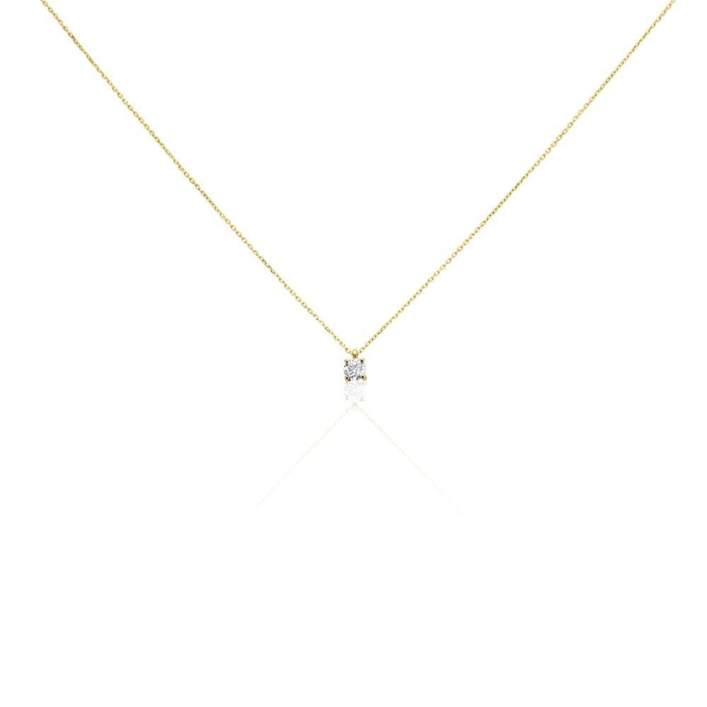 Collier Elfa Or Jaune Diamant - Colliers avec pierres Femme | Marc Orian