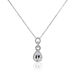 Collier Adelma Argent Blanc Oxyde De Zirconium - Colliers avec pierres Femme | Marc Orian