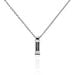 Collier Charlie-rose Acier Blanc - Colliers Homme | Marc Orian