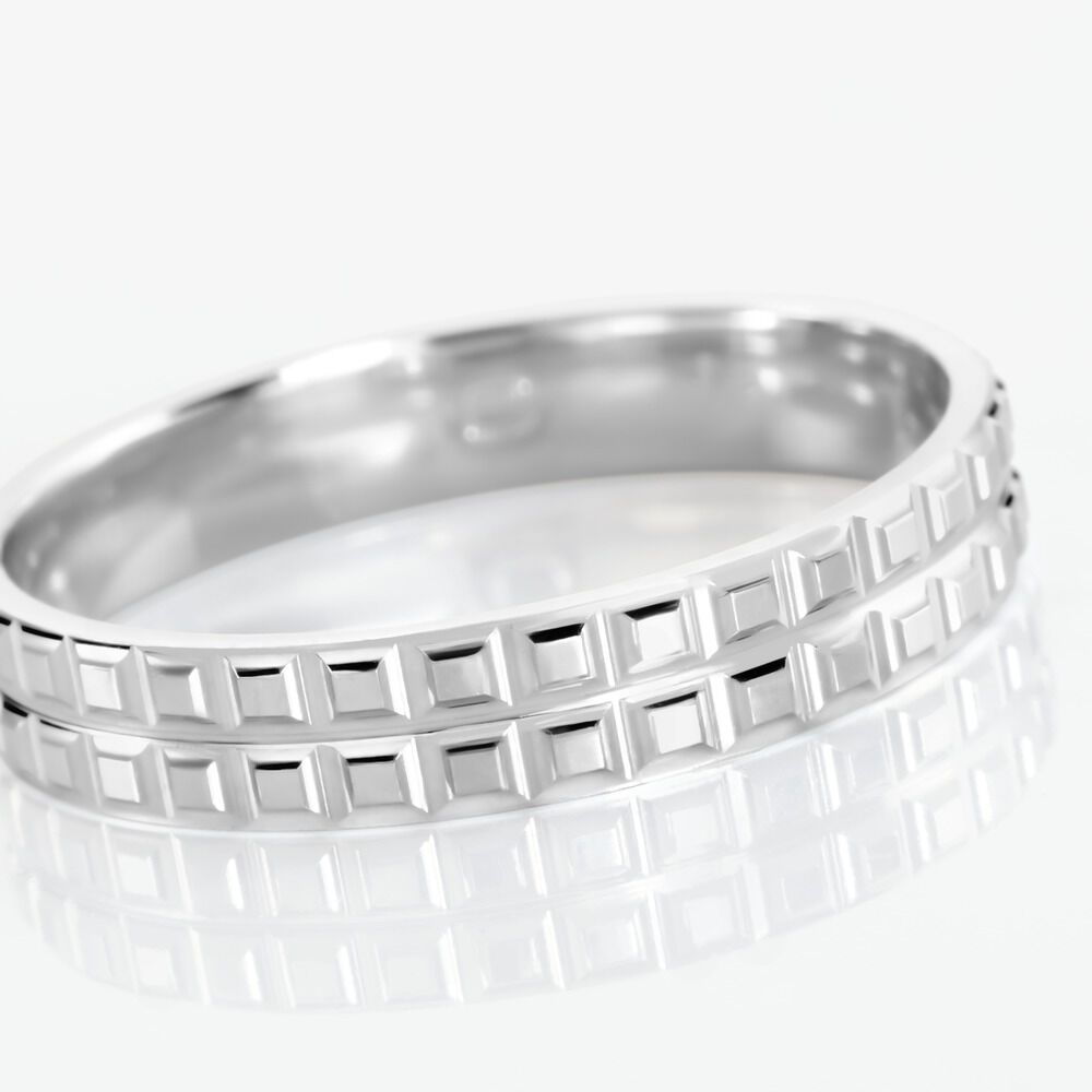 Alliance Patriz Argent - Alliances classiques Homme | Marc Orian