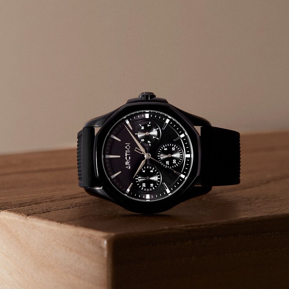 Montre Arctik Defi Noir - Fête des pères Homme | Marc Orian