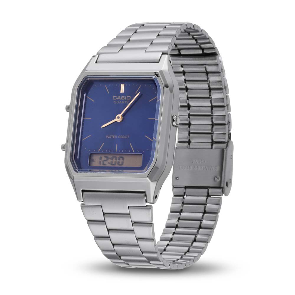 Montre Casio Collection Vintage Bleu - Montres étanches Unisex | Marc Orian