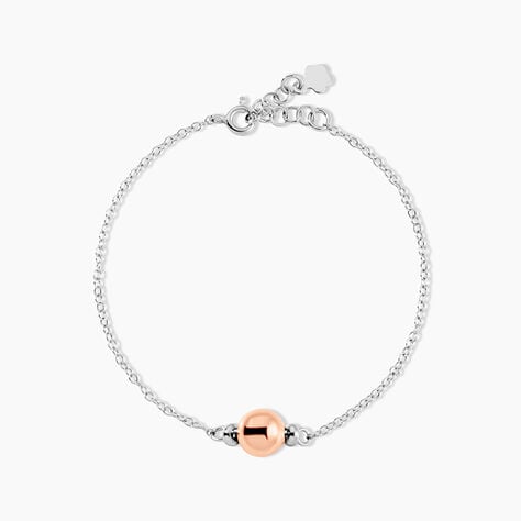 Bracelet Argent Bicolore Pelage - Bracelets fantaisie Femme | Marc Orian