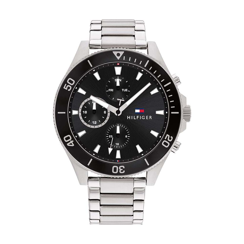Montre Tommy Hilfiger Larson Noir - Montres étanches Homme | Marc Orian