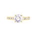 Bague Tatjana Or Jaune Oxyde De Zirconium - Solitaires Femme | Marc Orian