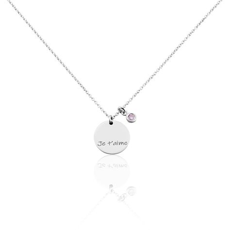 Collier Argent Prew Oxyde De Zirconium - Colliers avec pierres Femme | Marc Orian