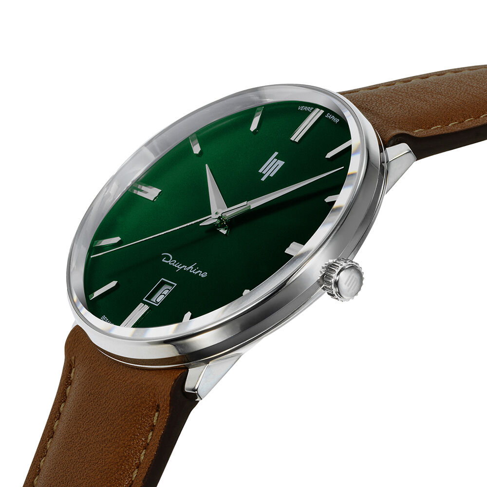 Montre Lip Dauphine Vert - Montres étanches Famille | Marc Orian