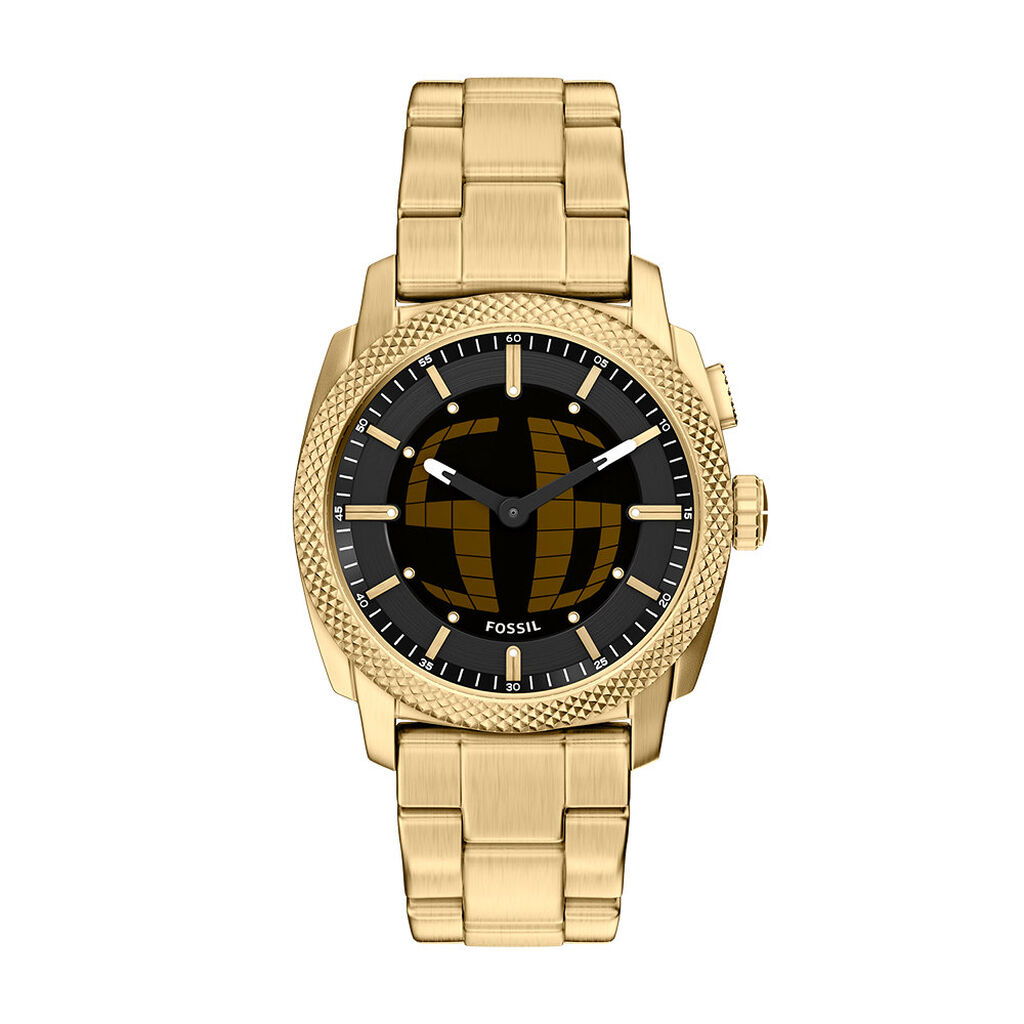 Montre Fossil Machine Big Tic Noir - Montres &eacute;tanches Homme | Marc Orian