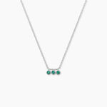 Collier Kasey Argent Blanc Oxyde De Zirconium - Colliers avec pierres Femme | Marc Orian