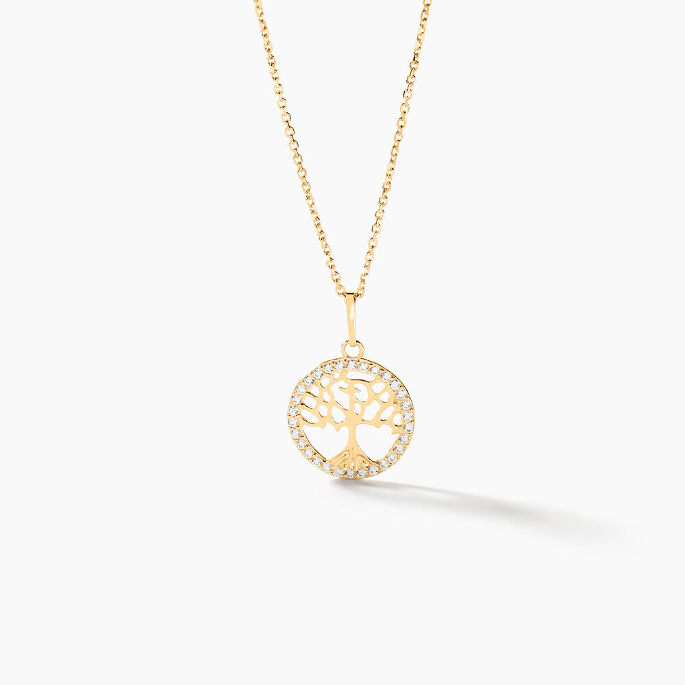 Pendentif Salvy Or Jaune Oxyde De Zirconium - Pendentifs Femme | Marc Orian