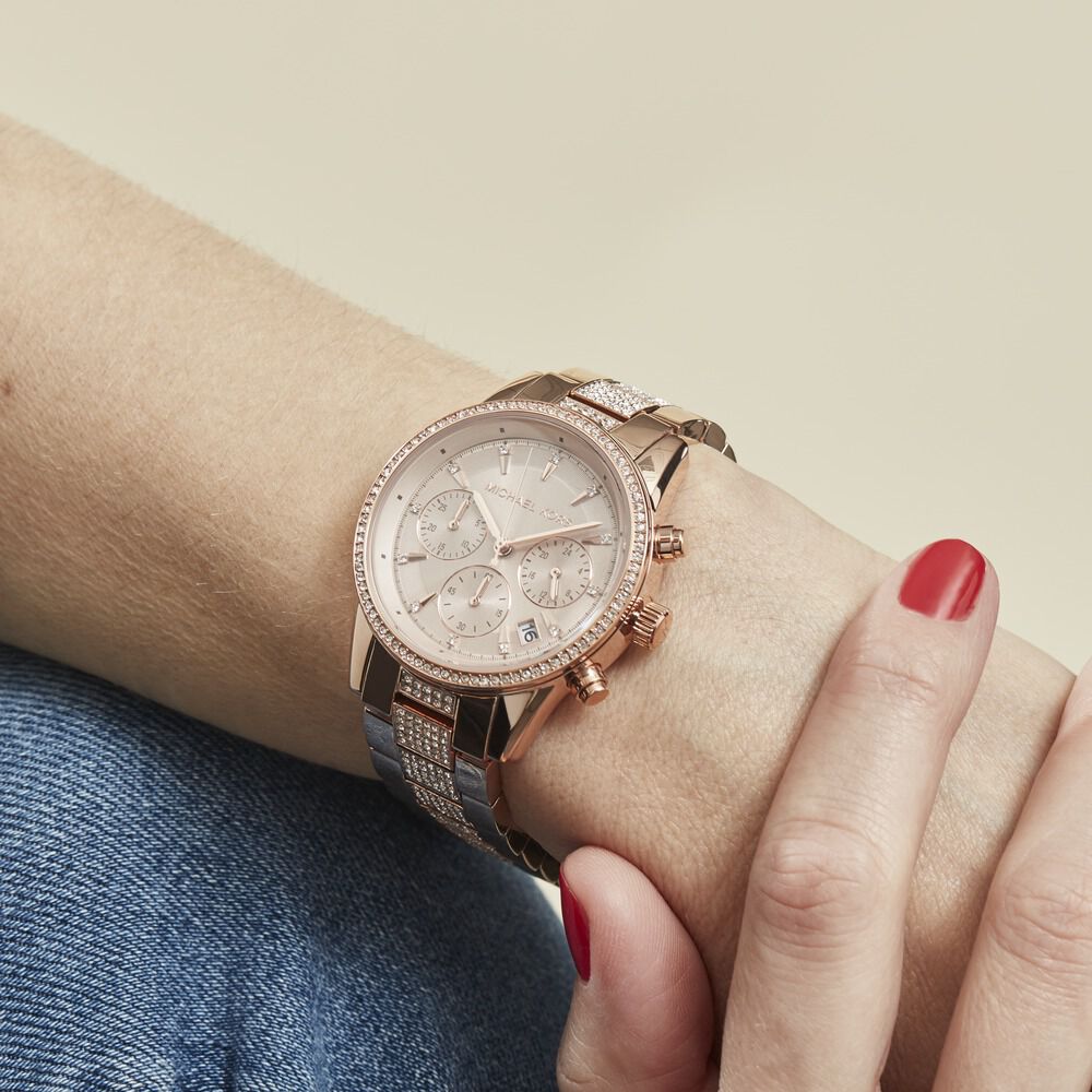 Montre Michael Kors Ritz Rose - Montres étanches Femme | Marc Orian