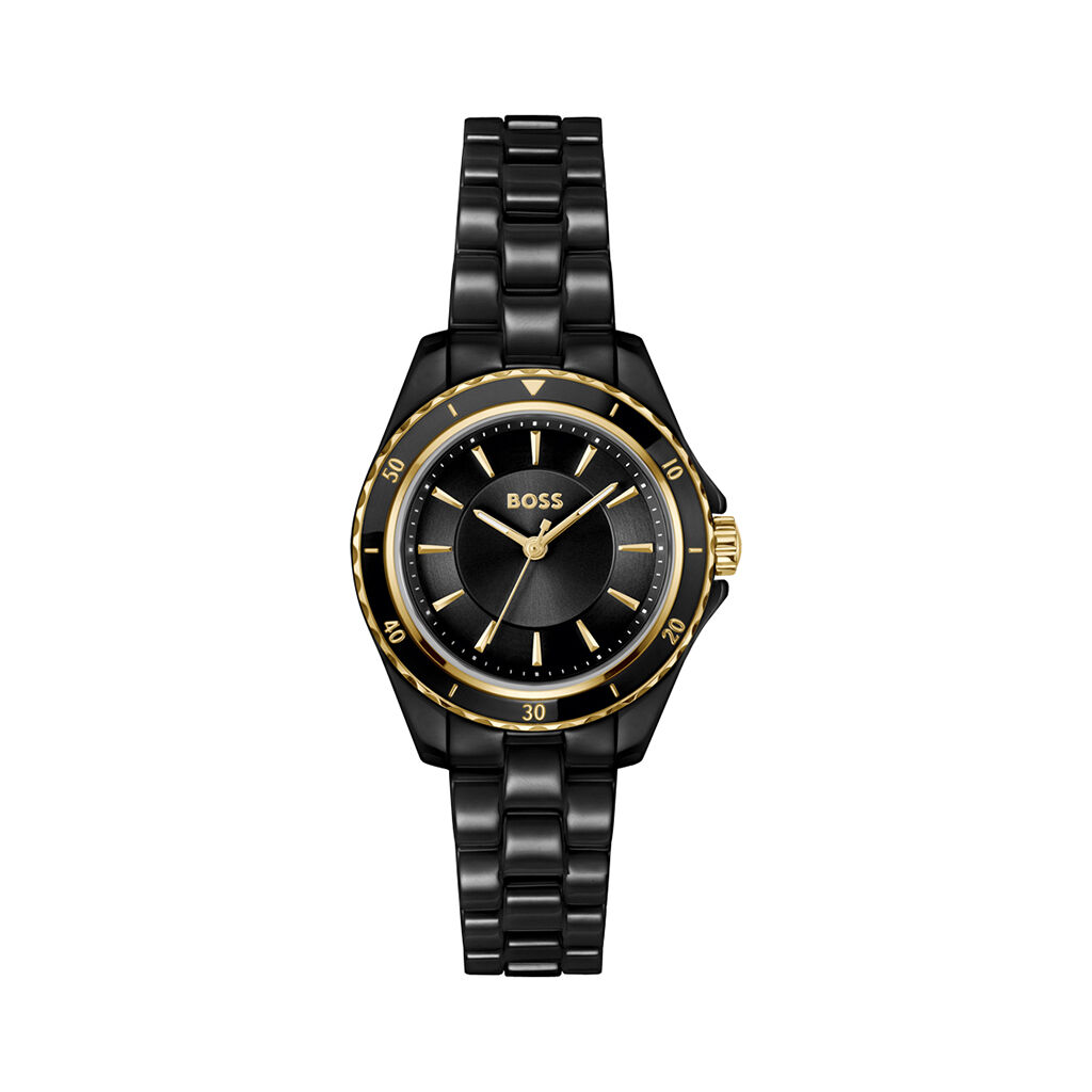Montre Boss Sage Aqua Noir - Montres &eacute;tanches Femme | Marc Orian