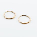 Cr&eacute;oles Valerina Or Rose - Cr&eacute;oles Femme | Marc Orian