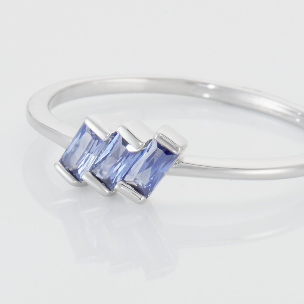 Bague Andy Argent Blanc Oxyde De Zirconium - Bagues avec pierre Femme | Marc Orian