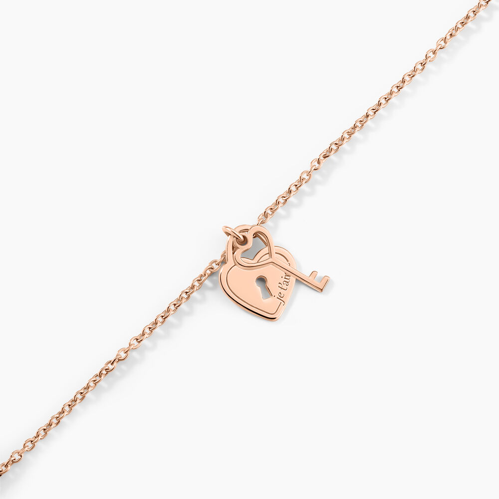 Bracelet Lyov Argent Rose - Bracelets chaînes Femme | Marc Orian