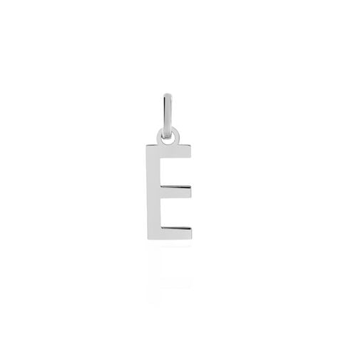Pendentif Ionia Lettre Or Blanc - Pendentifs Famille | Marc Orian