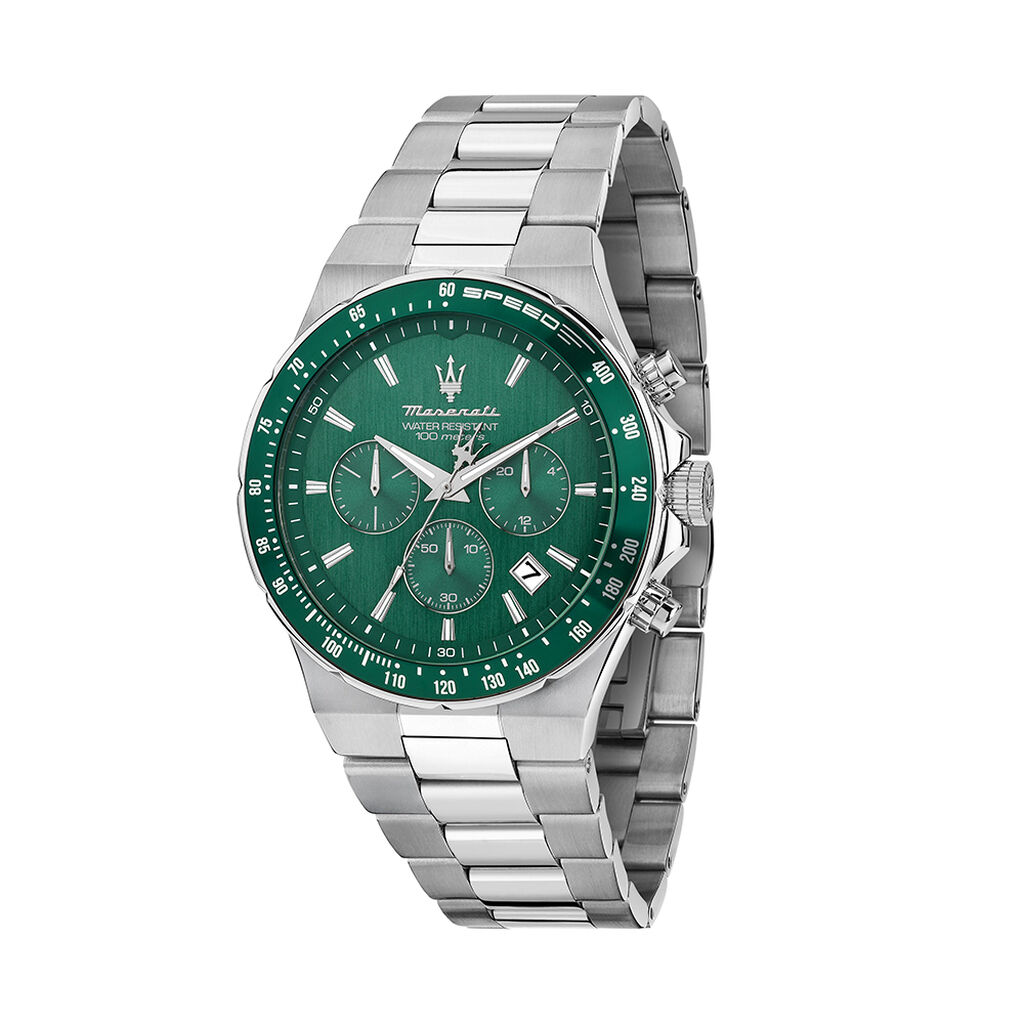 Montre Maserati Sfida Vert - Montres chronographes Homme | Marc Orian