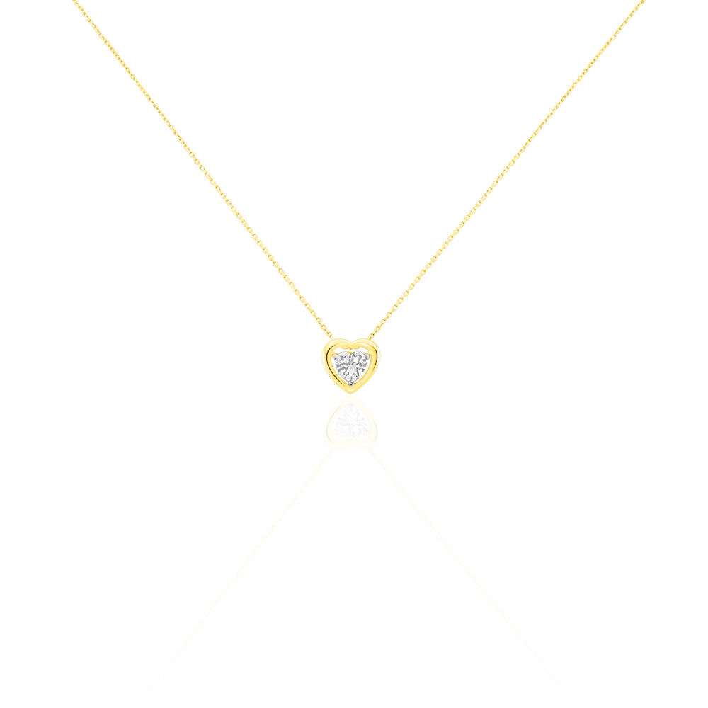 Collier Anastasy Or Jaune Oxyde De Zirconium - Colliers avec pierres Femme | Marc Orian