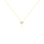 Collier Anastasy Or Jaune Oxyde De Zirconium - Colliers avec pierres Femme | Marc Orian