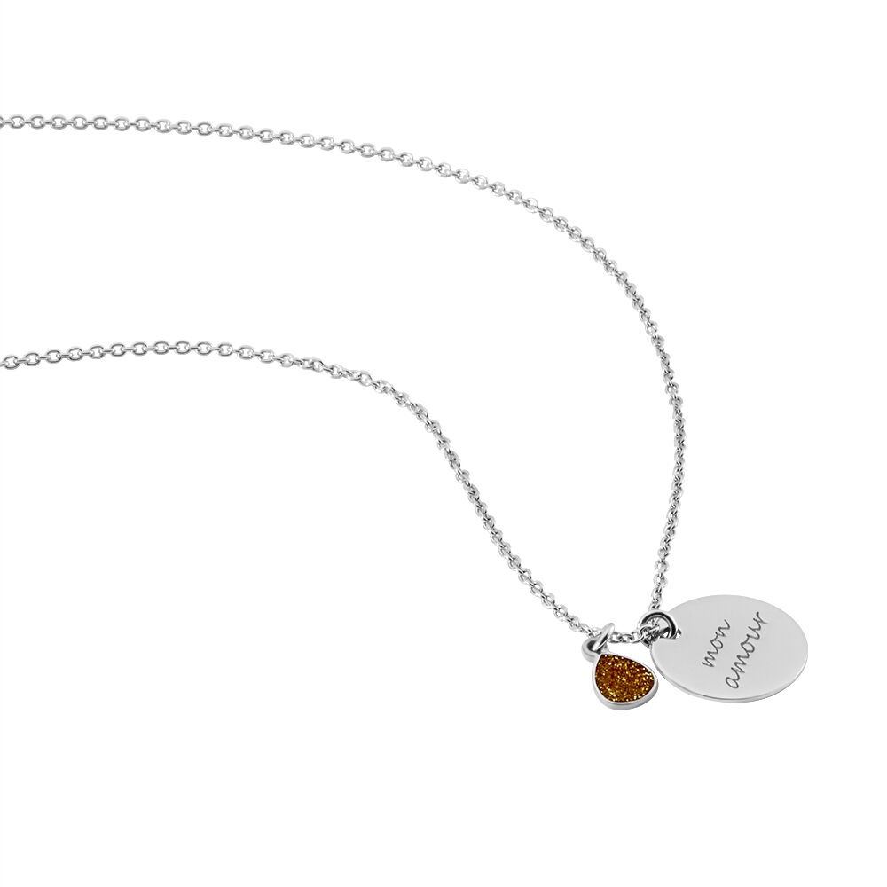 Collier Argent Muscari Glitter - Colliers Femme | Marc Orian
