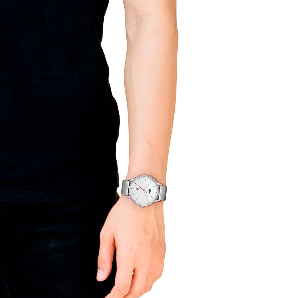 Montre Lacoste Club Blanc - Montres maille milanaise Homme | Marc Orian