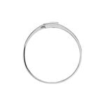 Bague Solitaire Moera Or Blanc Oxyde De Zirconium - Solitaires Femme | Marc Orian