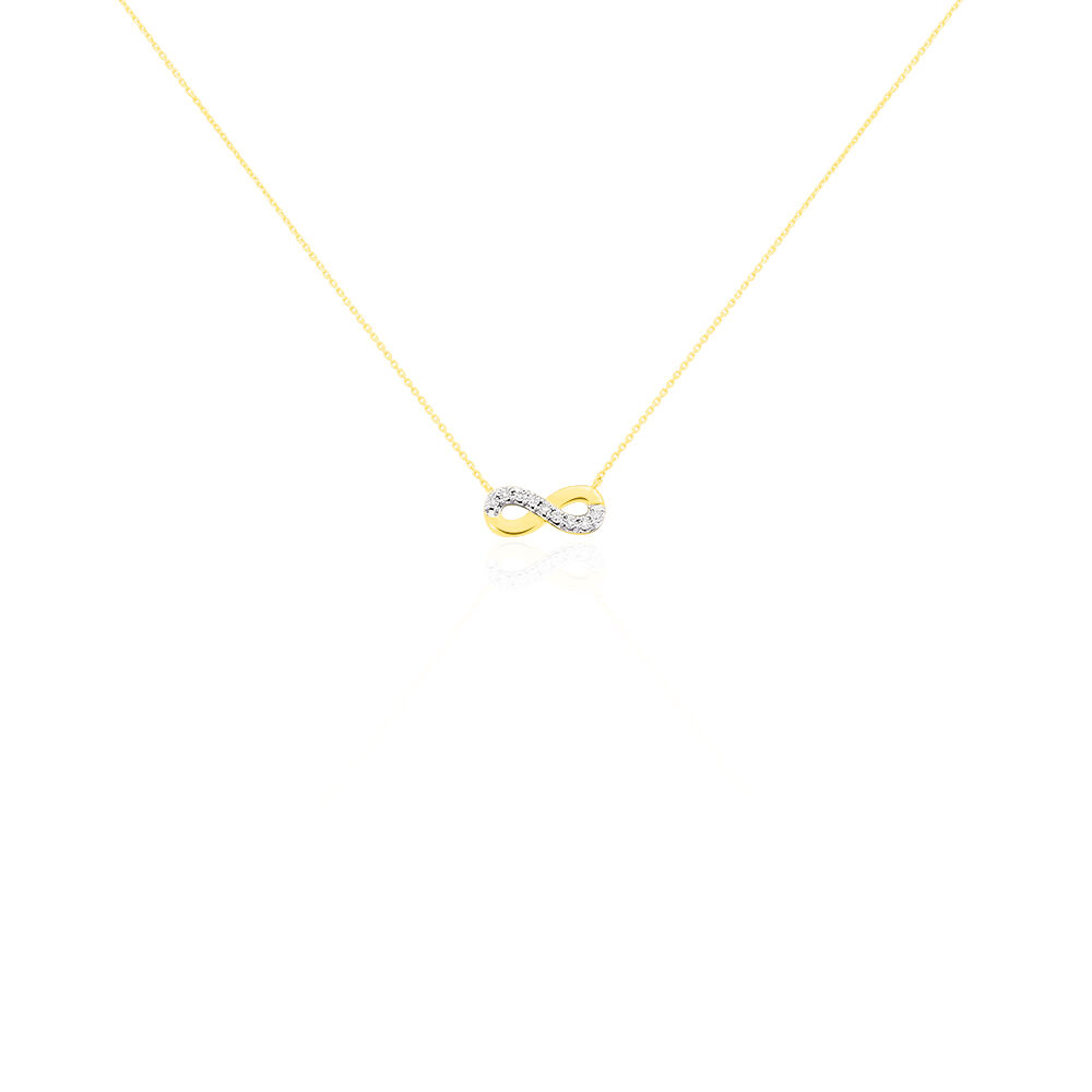 Collier Chlothilde Or Jaune Diamant - Colliers avec pierres Femme | Marc Orian