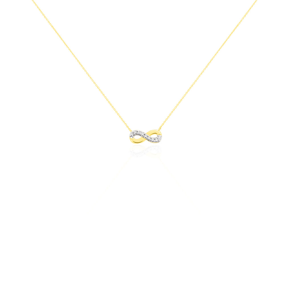 Collier Chlothilde Or Jaune Diamant - Colliers avec pierres Femme | Marc Orian
