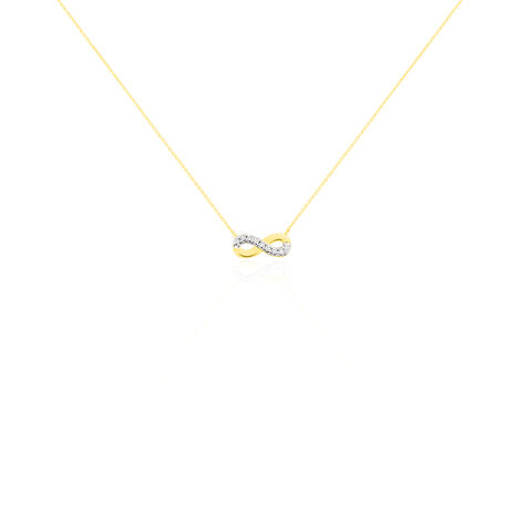 Collier Chlothilde Or Jaune Diamant - Colliers avec pierres Femme | Marc Orian