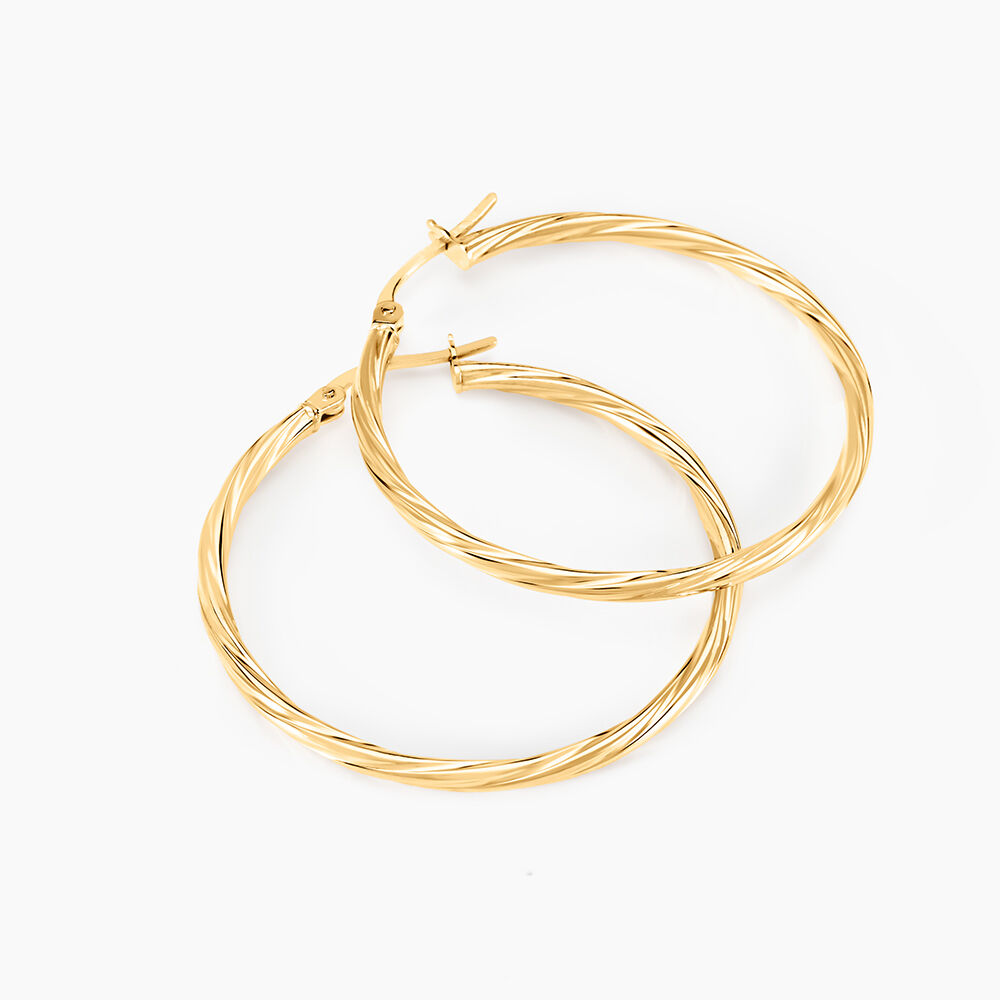 Cr&eacute;oles Youri Or Jaune - Cr&eacute;oles Femme | Marc Orian