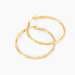 Cr&eacute;oles Youri Or Jaune - Cr&eacute;oles Femme | Marc Orian