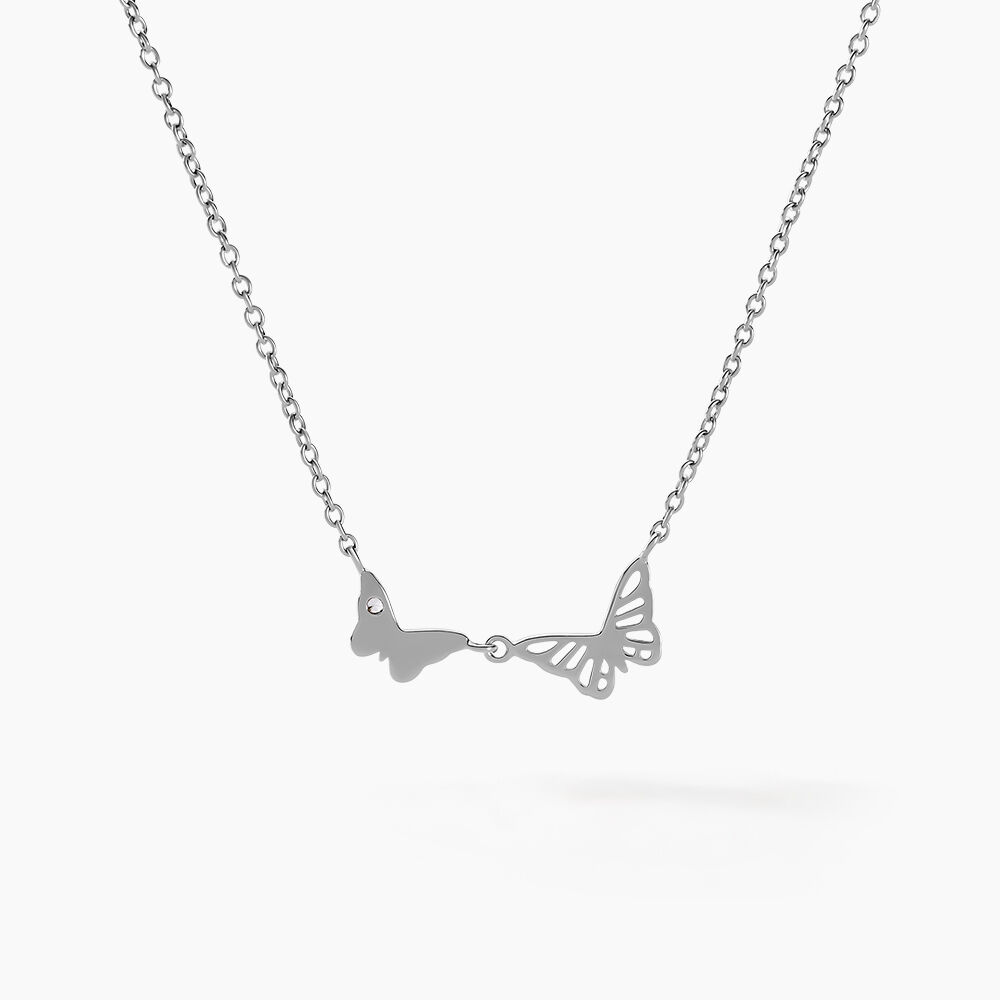 Collier Thecla Argent Blanc Oxyde De Zirconium - Colliers avec pierres Femme | Marc Orian